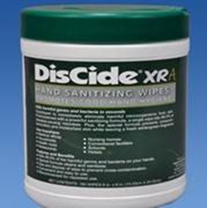 DisCide XRA Hand Wipes- Towelettes Pk-160